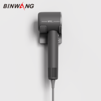 Sèche-cheveux de voyage léger Binwang, pliable, haute vitesse, moteur BLDC 110 000 tr/min, 100 millions d'ions négatifs, auto-nettoyant, 3 vitesses/3 températures