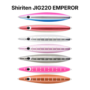 เหยื่อตกปลา Shiriten Jig220 Emperor แบบหุ้มซิลิโคน สำหรับตกปลาชายฝั่ง น้ำหนักเบา - Product Image 1