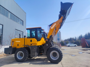 RUNTX 3TON 5TON Wheel <strong>Loader</strong> Front End <strong>Loader</strong> With Various Attachments - Product Image 3