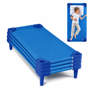 Lettino Montessori per Bambini, Impilabile, per Asilo Nido e Scuola Materna, Arredamento per Aula - Product Image 1