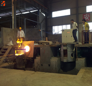 Horno de Inducción de Frecuencia Media para Fundir <span class=keywords><strong>Chatarra</strong></span> de Acero Inoxidable de 1-20 Toneladas, Motor de Alta Productividad 1800C, <span class=keywords><strong>Precio</strong></span> Competitivo, CE - Product Image 2