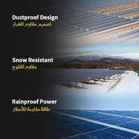 Sistema de Energía Solar Fotovoltaica Híbrido Conectado a la Red de 5-25kW, Kit Completo con Controlador MPPT, Batería de Iones de Litio, Garantía de 10 Años