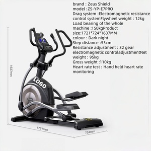 Máquina Elíptica Eléctrica, Equipo de Gimnasio en Casa, Simulador de Caminata, Características de Escalada, Cuerpo de Acero para Ejercicio Físico - Product Image 5