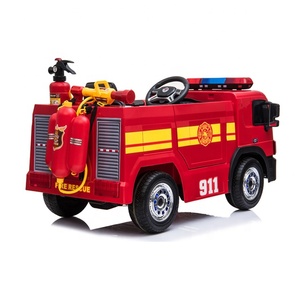 Camión de Bomberos Eléctrico para <span class=keywords><strong>Niños</strong></span>, Juguete Montable para <span class=keywords><strong>Niños</strong></span> de 2 a 4 Años, Auto de Plástico con Batería para <span class=keywords><strong>Niños</strong></span> de 5 a 7 Años - Product Image 3