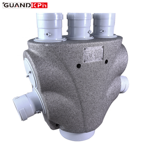 Système de ventilation MVHR acoustique en polypropylène expansé léger, boîte de distribution d'air EPP isolée à récupération de chaleur multi-ports - Product Image 3