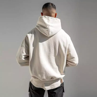 Sweat à capuche zippé intégral unisexe en coton 100% pour homme, décontracté et polyvalent, avec logo personnalisé, nouveau design, vierge