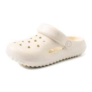 Sandalias de plataforma Crocs para mujer, suela de EVA, moldeado de una pieza, transpirables, antideslizantes, para uso en exteriores, color sólido, talla 35 40 - Product Image 5