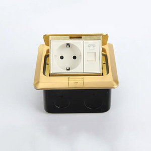 Boîtier de prise de sol en cuivre étanche IP44, prises EU 16A, norme européenne, mise à la terre, usage commercial et industriel - Product Image 5