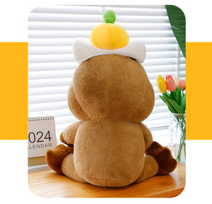 Hot Sale Cute Capybara Soft Anime Plush Toy with PP Cotton Filling Creative Cute Doll <b>Claw</b> <b>Machines</b> Plush Dolls Toys Wholesale - Product Image 6