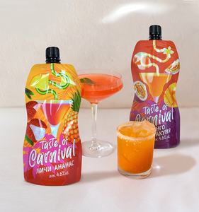 אריזה ידידותית לסביבה מאלומיניום מודפס אריזות אלומיניום אלומיניום שקית mylar לעמוד שקית עבור משקה נוזלי יין משקה נוזלי - Product Image 3