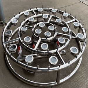 Fontaines d'eau commerciales personnalisées Fenlin pour la maison et le jardin, avec éclairage <span class=keywords><strong>LED</strong></span> <span class=keywords><strong>multicolore</strong></span>, design moderne pour parcs, villas et cours. - Product Image 6