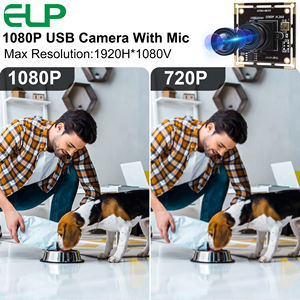 Module de caméra USB ELP H.264 1080P AR0330 2MP 30FPS avec microphone, enregistreur vidéo de <span class=keywords><strong>surveillance</strong></span>, webcam pour applications embarquées - Product Image 4