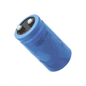 Condensador de Canal de Fabricante para Montaje en Chasis, de Aluminio, 5600uF 20% 250V, Tipo Tornillo, 5600 uF E32D251CJN562MC92M - Product Image 1