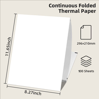 Impresora Térmica Portátil A4, Bluetooth, sin Tinta, para Imprimir Documentos PDF/Word, para el Hogar, Oficina, Escuela, Impresión de Etiquetas