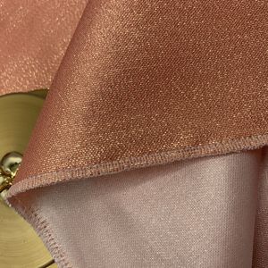 หรูหราโลหะ Organza ผ้าสำหรับสุภาพสตรี<span class=keywords><strong>2022</strong></span>แฟชั่นการออกแบบใหม่100โพลีเอสเตอร์ทอด้วยด้ายทอง - Product Image 5