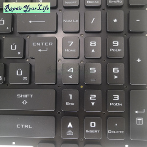 HU HG clavier hongrois avec rétro-éclairage pour <span class=keywords><strong>Asus</strong></span> ROG Strix GL503 <span class=keywords><strong>GL703VM</strong></span> GL503VD GL503VM GL503GE ordinateur portable de jeu - Product Image 3