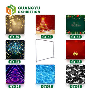 ฉากหลังผ้าคลุมหมอน 8 x 75 นิ้ว แบบสองด้าน พร้อมขาตั้งฉากหลังลายดอกกุหลาบ สำหรับงานแต่งงาน - Product Image 2