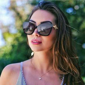 Gafas de Sol Cat Eye Extra Grandes de Lujo Vintage de Moda 2020, Gafas de Sol Cat Eye para Mujer con Protección UV400 - Product Image 1
