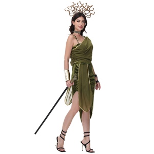 <span class=keywords><strong>Costume</strong></span> de cosplay <span class=keywords><strong>Medusa</strong></span> de carnaval en gros, déguisement sexy de déesse grecque pour <span class=keywords><strong>Halloween</strong></span> avec coiffe - Product Image 4