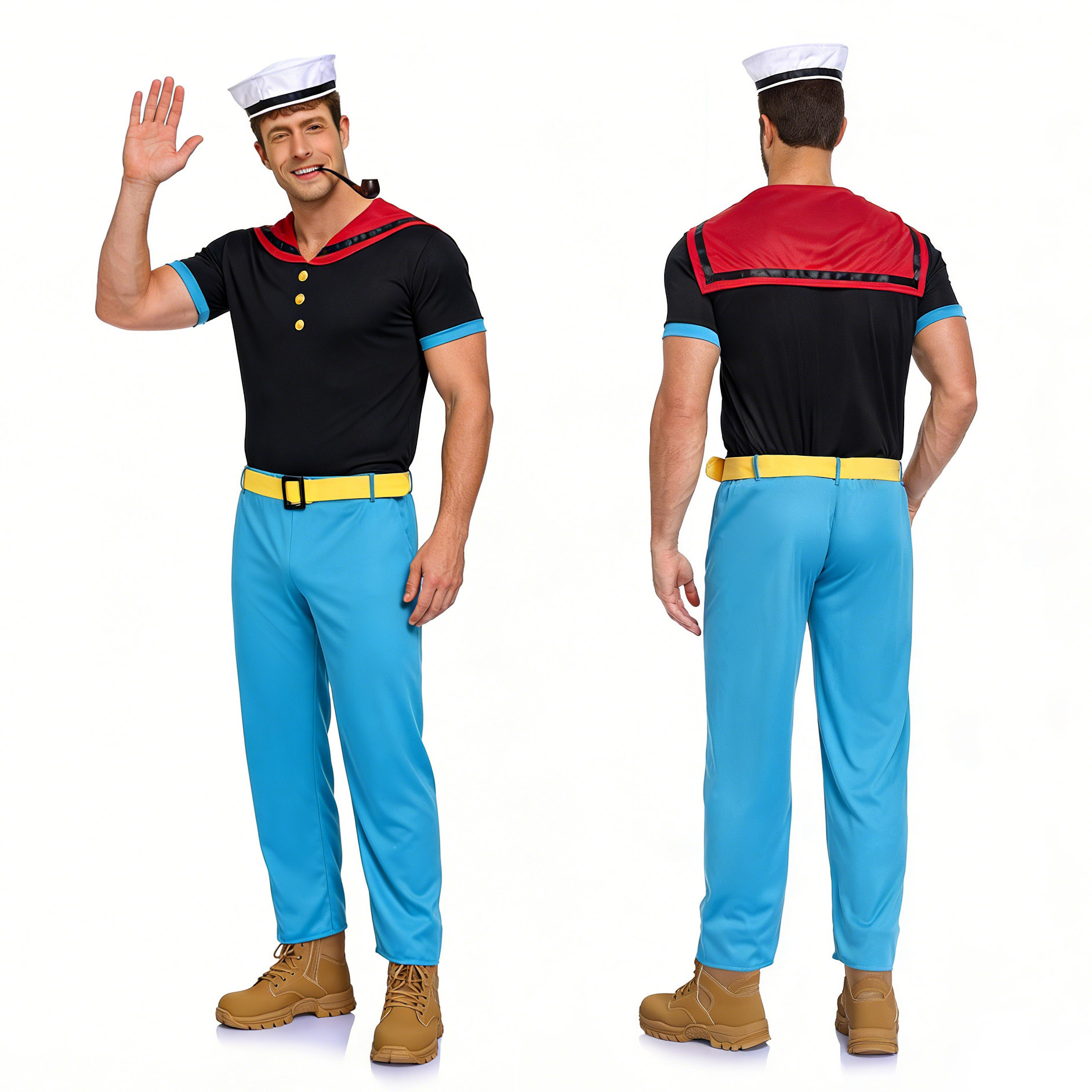 8161 Male (hat, shirt, pants, belt)