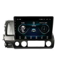 Écran de contrôle central Android pour voiture, navigation GPS, autoradio avec caméra de recul, lecteur DVD pour Honda Civic 2006-2021