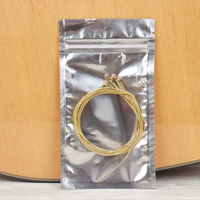 Custom Logo Anti-Rust Folk Guitar Strings Red Copper Universal Set of 6 for Acoustic Bass Instrument Wholesale Service Available