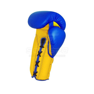 Gants de boxe en cuir robustes et durables, à lacets, anti-humidité, couleurs/logo personnalisables, service OEM, vente en gros directe usine - Product Image 6