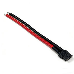 아마스 블랙 XT60 암 커넥터 플러그 14AWG 실리콘 와이어 <span class=keywords><strong>RC</strong></span> 리포 배터리 - Product Image 1