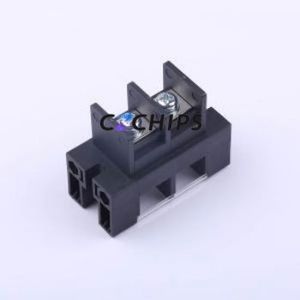 KF57S-21.0-2P Barrier <b>Terminal</b> <b>Block</b> P=21mm Connector ( Barrier Type: With Cover Plate )( Pitch: 21mm )( Construction: 1x2P ) - Product Image 2