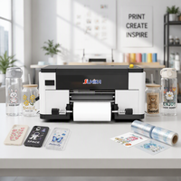 Film AB de transfert d'autocollants A3 pour imprimante jet d'encre UV DTF F1080 XP600, 30 cm, pour cuir souple, cartes, tubes, cylindres et coniques automatiques