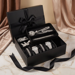 Estuche de Almacenamiento de Joyas de Cuero PU al por Mayor, Organizador de Viaje de Joyas de 2 Capas para Exhibición de Relojes, Anillos, Pendientes y Collares - Product Image 5