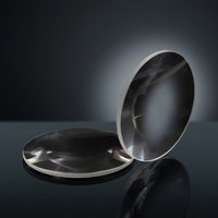Lentille biconvexe de haute précision en verre K9, lentille convexe pour système d'imagerie