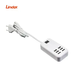 US Standard Multi Port USB Charger 6 Port High Speed USB Charging Station for Multiple Devices USB Wall Charger