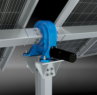 Sistema de Seguimiento Solar de Eje Único de Alta Resistencia con Corte Personalizado, Soporte de Montaje Plano para Panel Solar de un Eje