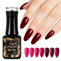 Vernis à ongles en gel, vente chaude, norme européenne, haute pigmentation, couvrance totale, gel UV non toxique, longue durée, usage professionnel