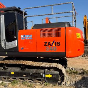 รถขุดไฮดรอลิกขนาดเล็กฮิตาชิ ZX240 มือสองจากญี่ปุ่น 24 ตัน พร้อมอะไหล่หลัก ได้แก่ มอเตอร์ เครื่องยนต์ กระปุกเกียร์ ปั๊มเกียร์ ลูกปืน และ PLC - Product Image 6