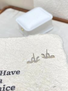 Boucles d'oreilles en diamant naturel Xinfly 0,10 CT, forme serpent, or véritable 18 carats, bijoux élégants et luxueux - Product Image 3