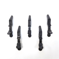 Outils de coiffure de vente directe d'usine pince crocodile, pince à bec de canard, pince à cheveux teinture et repassage pince fixe en gros