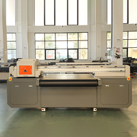 Impresora híbrida Máquina de impresión Posición visual Impresora Uv de gran formato Inyección de tinta UV Impresora de calcomanías de cerámica Máquina de impresión de pared