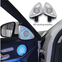 Tweeter rotatif 4D de classe A/C/E/S avec éclairage d'ambiance 3/7/64 couleurs pour Mercedes-Benz W177 W205 W213 W222 avec garantie d'un an