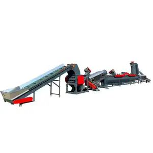 pp pe waste plastic cleaning and recycling line, plastic film recycling and cleaning, nylon cleaning