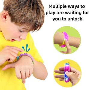 Braccialetto <span class=keywords><strong>Pop</strong></span> in Silicone Fidget Toy <span class=keywords><strong>Pop</strong></span> <span class=keywords><strong>It</strong></span> Fidget Toy Fidget Toys per adulti - Product Image 4