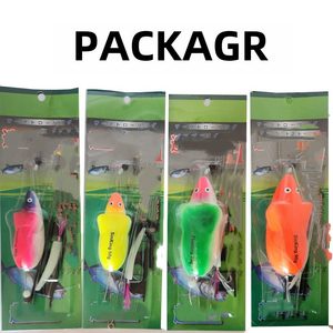 SNEDA flottant/coulant lueur dans le noir eau Rat leurres appâts <span class=keywords><strong>de</strong></span> pêche à la traîne en haute mer pour thon/marlin/voilier et carpe - Product Image 3