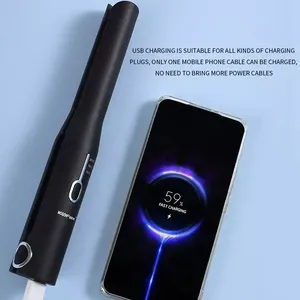 Produits tendance 2023 nouveautés fer plat portable sans fil fer à lisser <span class=keywords><strong>Plancha</strong></span> De Pelo Mini Portatil - Product Image 3