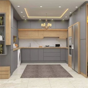 خزائن مطبخ حديثة للأثاث الأوروبي ، خزانات مطبخ بأسعار معقولة - Product Image 2