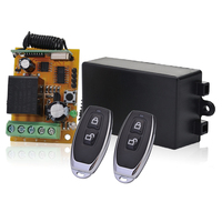 Télécommande sans fil YET à code d'apprentissage EV1527, 2 boutons, ouverture et verrouillage, 433,92 MHz YET027