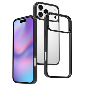 Para <span class=keywords><strong>iPhone</strong></span> 17 Pro Max Phone Case, Anti-Yellowing Clear TPU + Acrylic 2 en 1 Funda móvil a prueba de golpes para <span class=keywords><strong>iPhone</strong></span> 15 16 17 Pro Max - Product Image 6