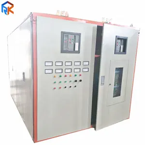 3Ton Medium Frequency Ferrovanadium Melting Tilting Induction Furnace