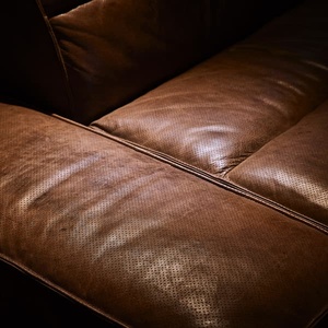 FERLY Divano Componibile di Lusso in Vera Pelle, Seduta Regolabile per <span class=keywords><strong>Soggiorno</strong></span>, Arredamento <span class=keywords><strong>Contemporaneo</strong></span> per Interni - Product Image 4