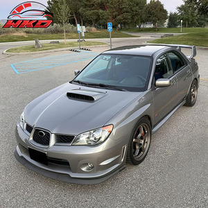 เหมาะสำหรับ Subaru Impreza WRX 2006-2007  ลิ้นกันชนหน้า สีดำด้าน - Product Image 2